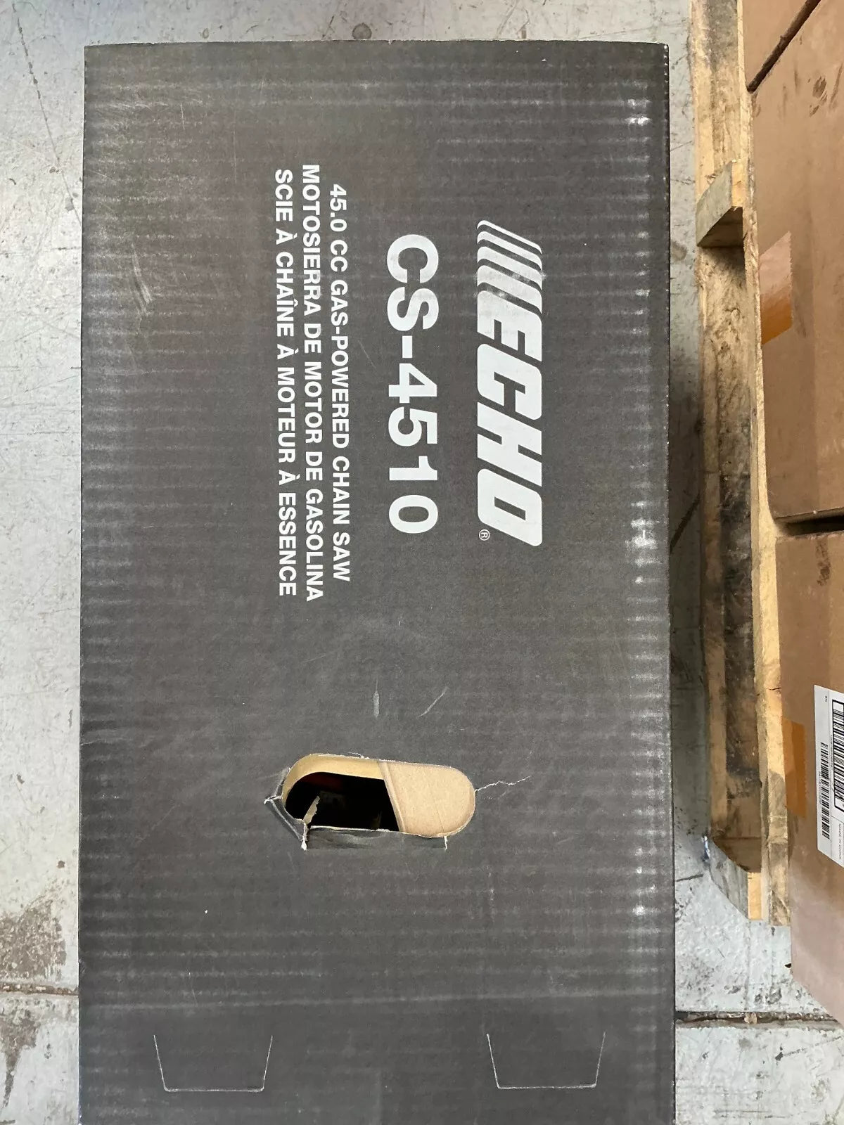 Echo-Gas powered chainsaw