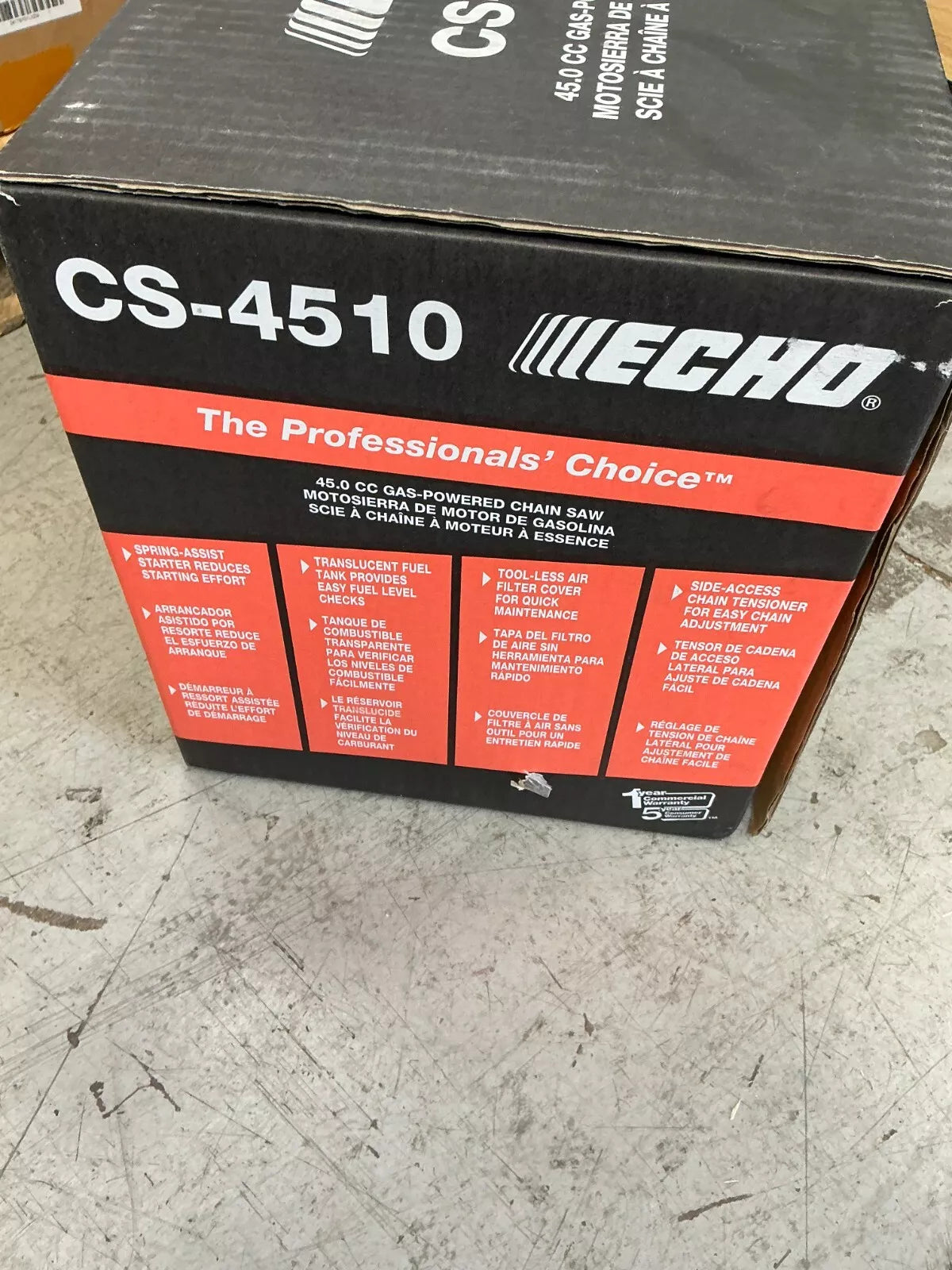 Echo-Gas powered chainsaw