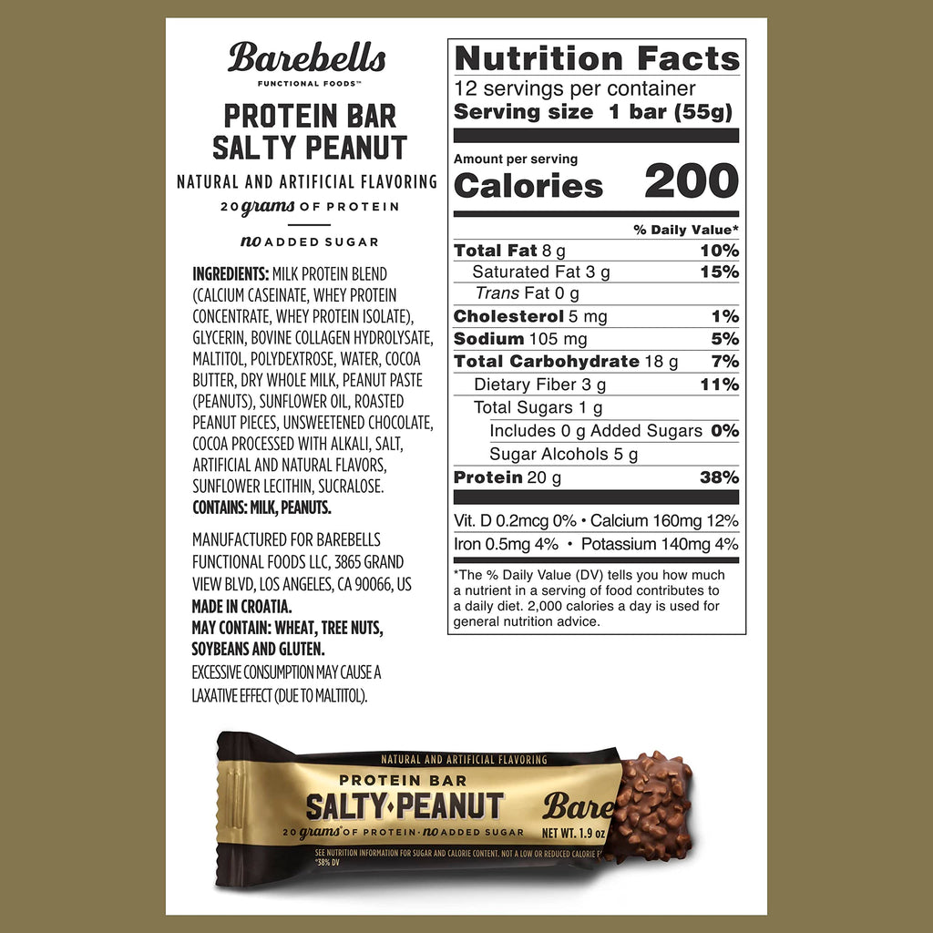 Barebells Protein Bars - Protein Snacks with High Protein