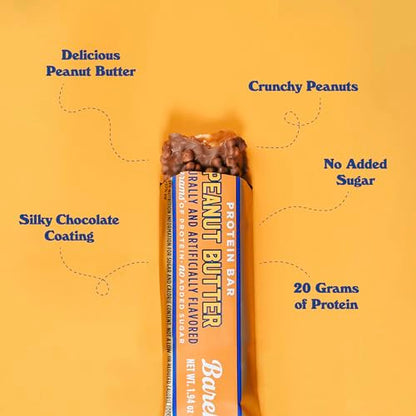 Barebells Protein Bars - Protein Snacks with High Protein - Chocolate Protein Bars - Perfect on The Go Protein Snack & Breakfast Bars