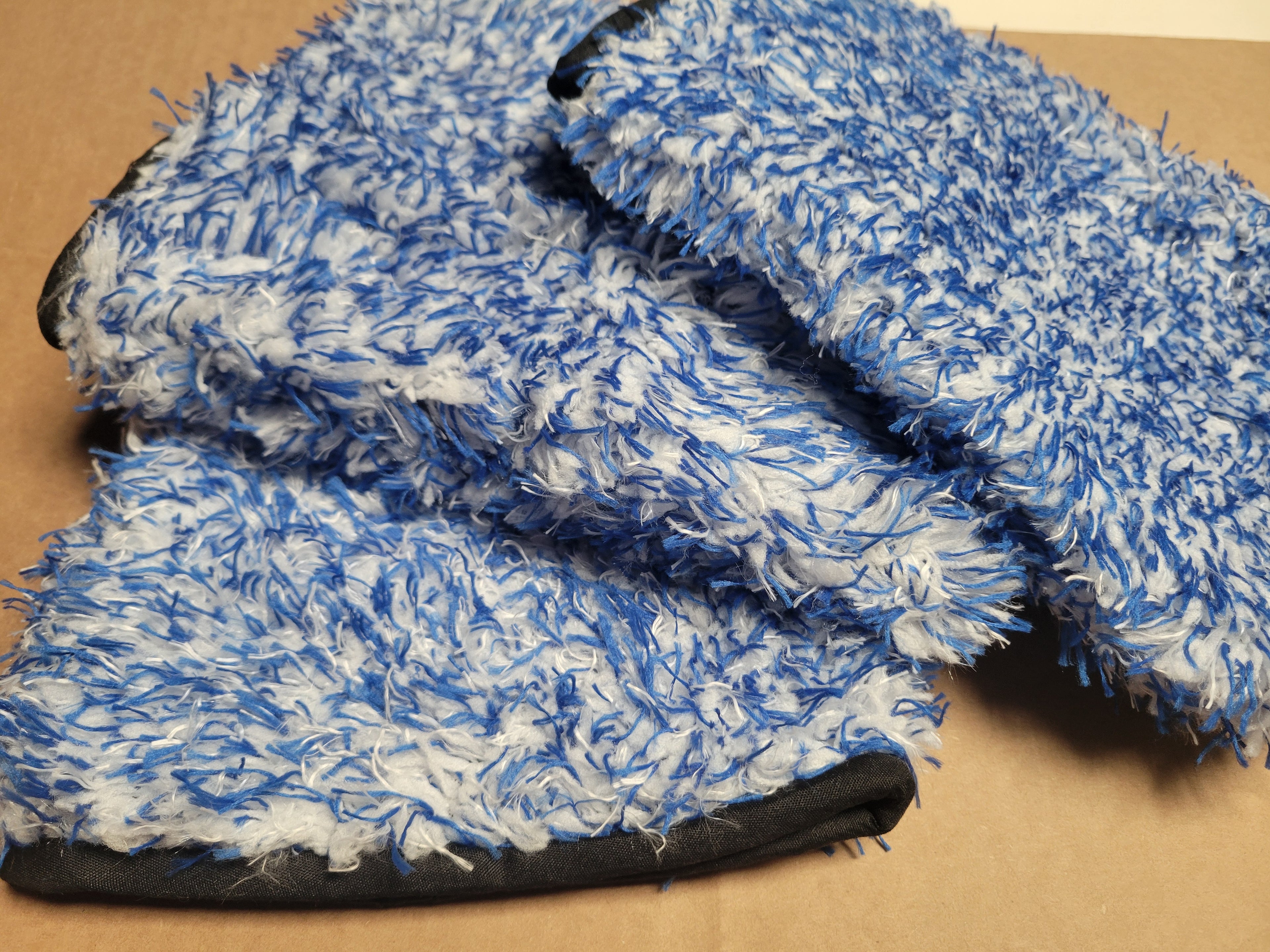 Blue Wash Mitt - Cuffless pack of 6