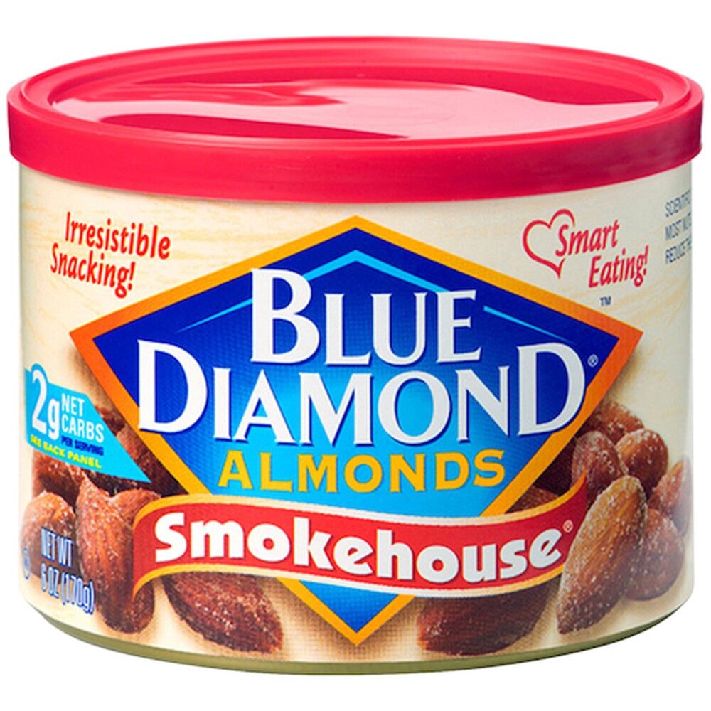 Blue Diamond Smokehouse Almonds - 6 Oz - 2 Pk