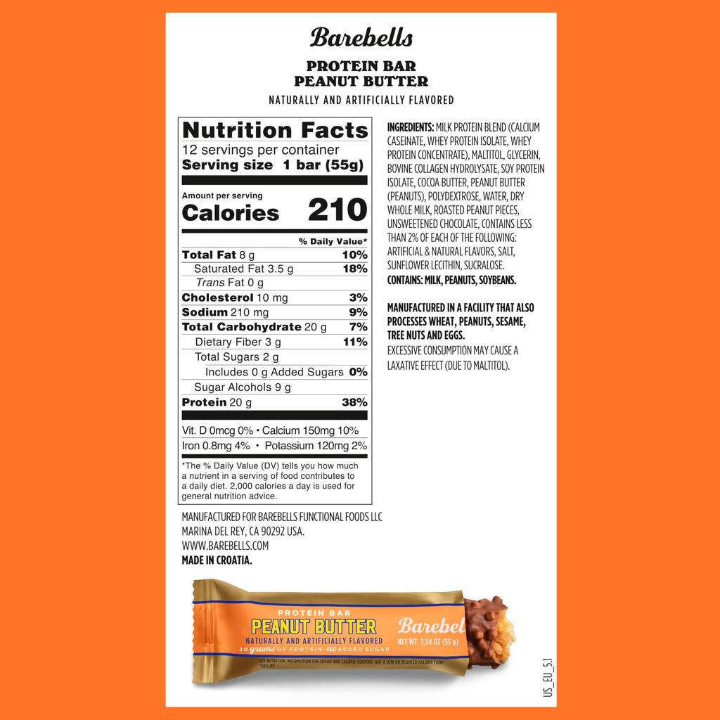 Barebells Protein Bars - Protein Snacks with High Protein