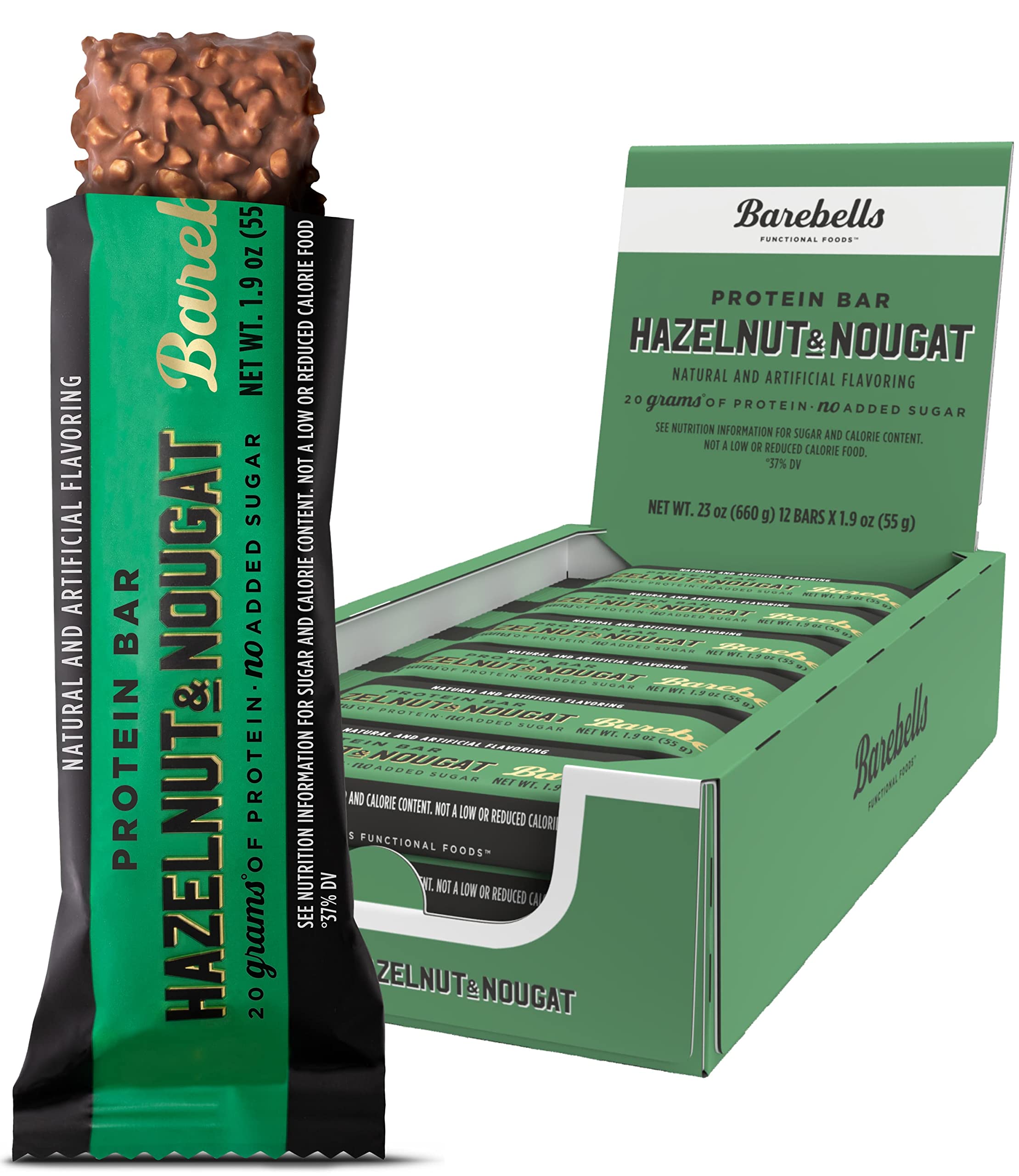 Barebells Protein Bars - Protein Snacks with High Protein - Chocolate Protein Bars - Perfect on The Go Protein Snack & Breakfast Bars