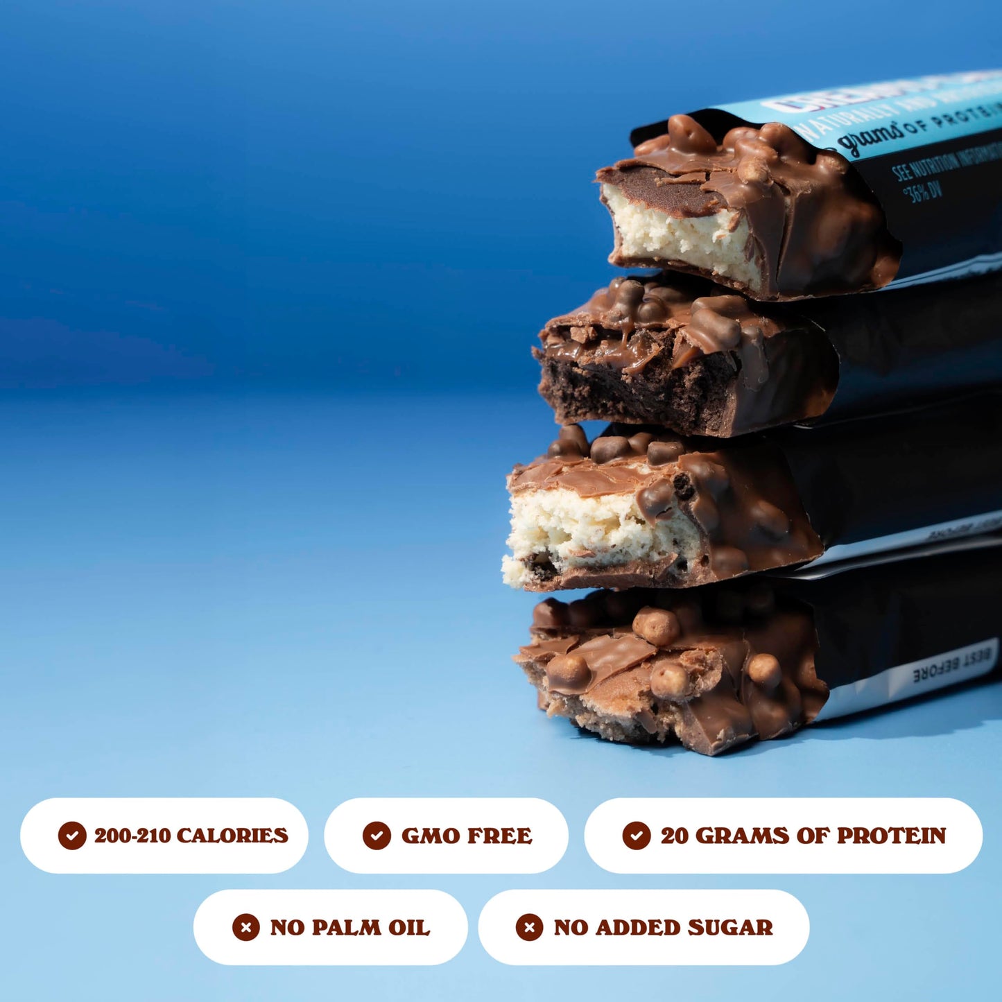 Barebells Protein Bars - Protein Snacks with High Protein - Chocolate Protein Bars - Perfect on The Go Protein Snack & Breakfast Bars