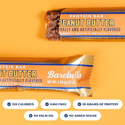 Barebells Protein Bars - Protein Snacks with High Protein - Chocolate Protein Bars - Perfect on The Go Protein Snack & Breakfast Bars