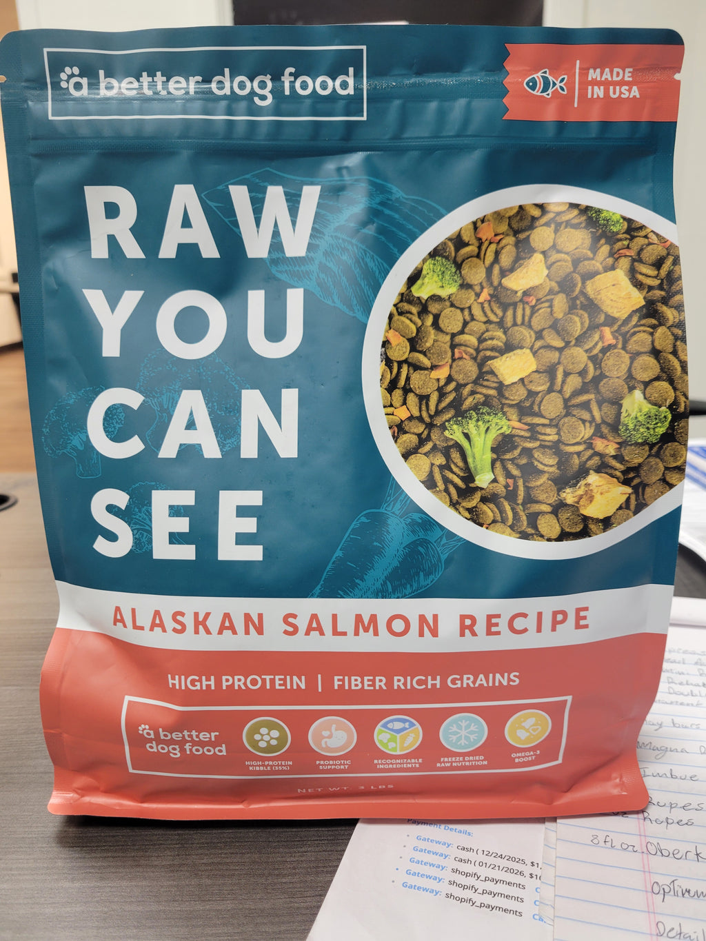 A Better Dog Food Alaskan Salmon 3lb