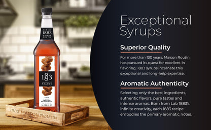 Coffee Syrup, Syrup for Drinks, 1 Liter Bottle