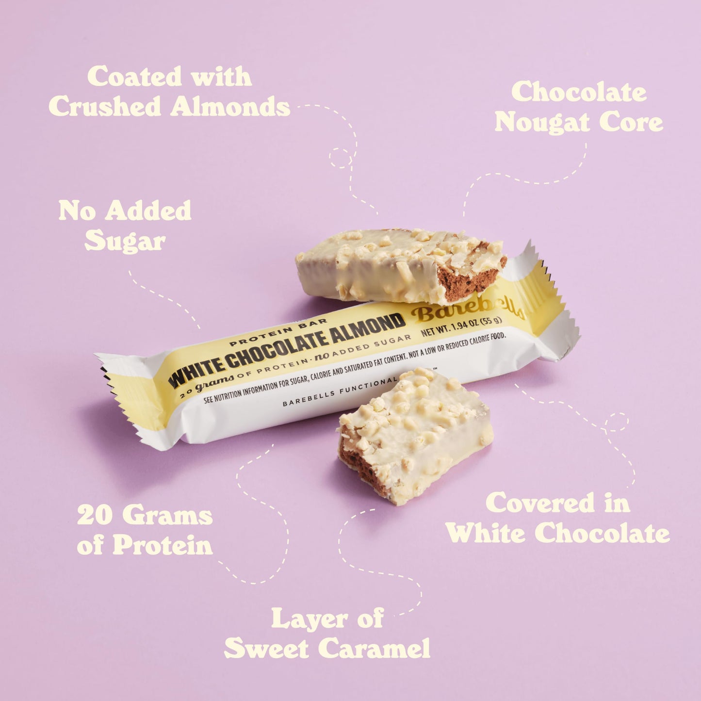 Barebells Protein Bars - Protein Snacks with High Protein - Chocolate Protein Bars - Perfect on The Go Protein Snack & Breakfast Bars
