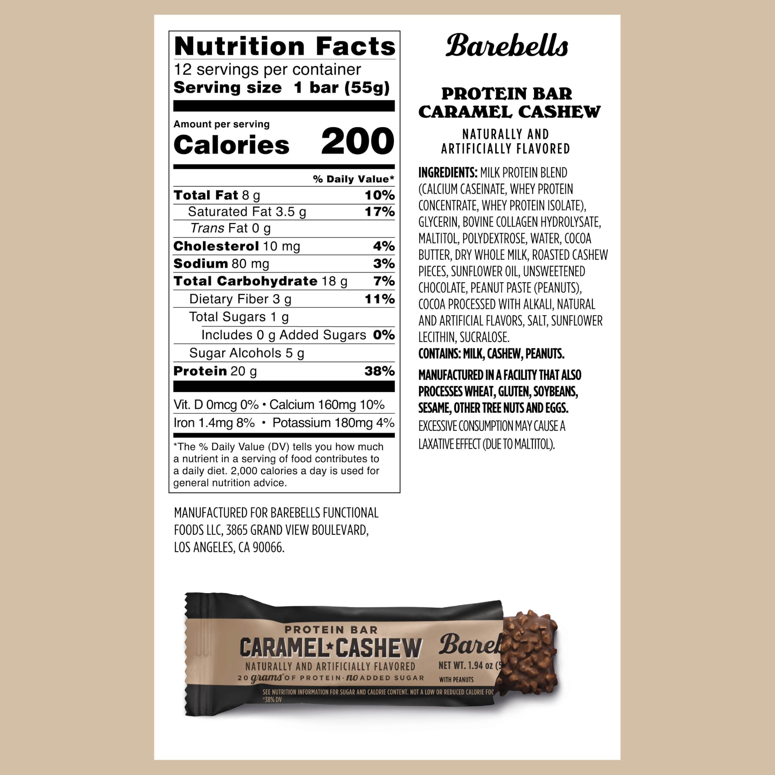 Barebells Protein Bars - Protein Snacks with High Protein