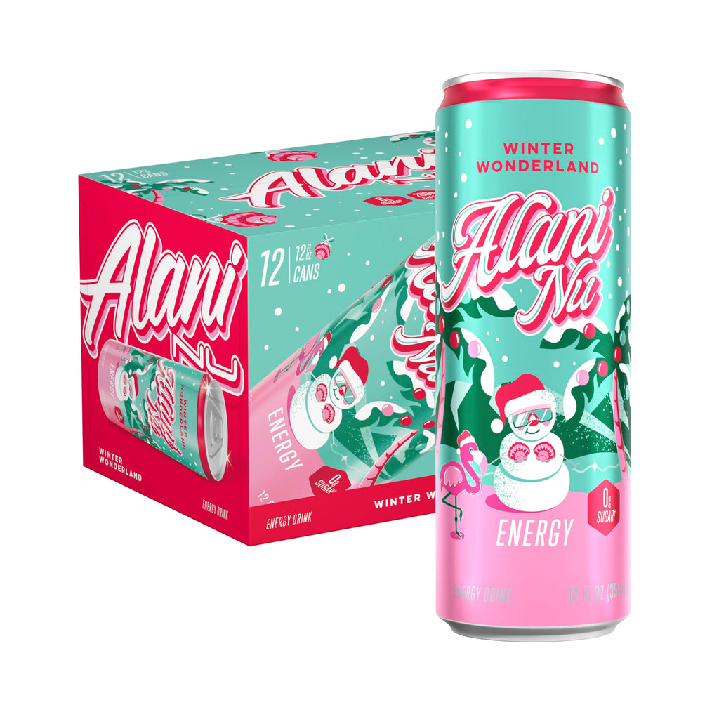 Alani Nu WINTER WONDERLAND, 12 Fl Oz Cans, 12 Pack