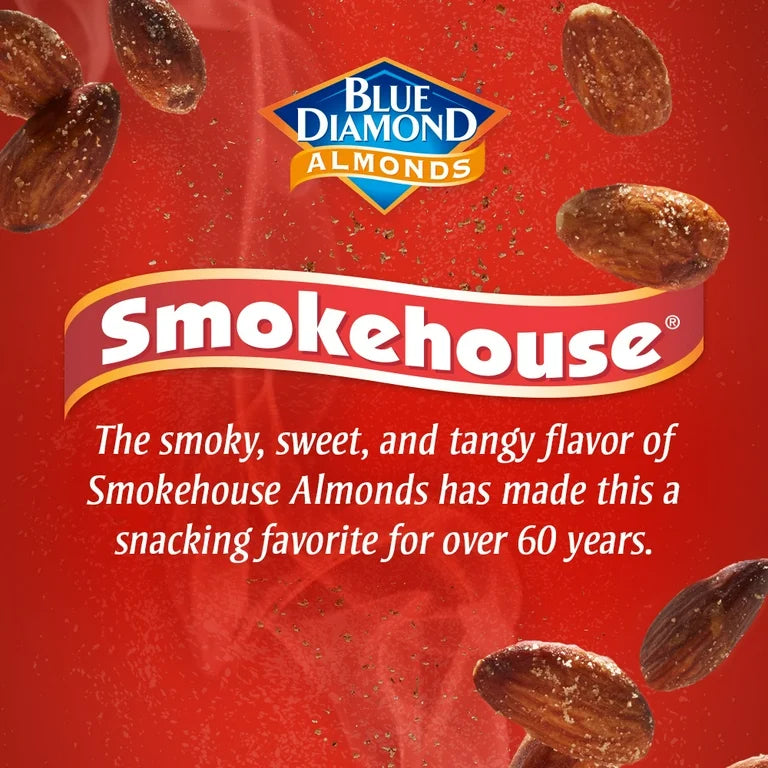 Blue Diamond Smokehouse Almonds - 6 Oz - 2 Pk
