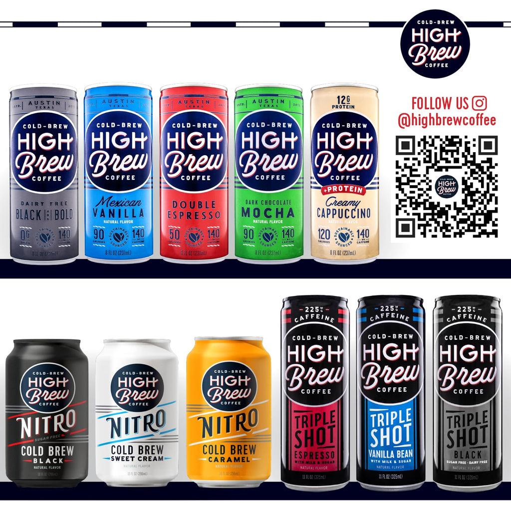 High Brew Coffee, Cold Brew,