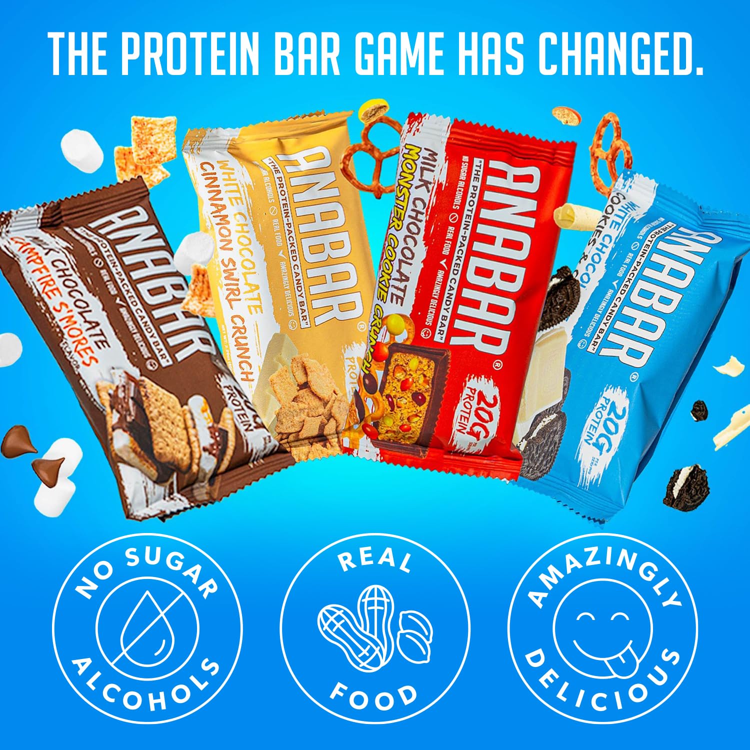 Anabar Protein Bar, The Protein-Packed Candy Bar,