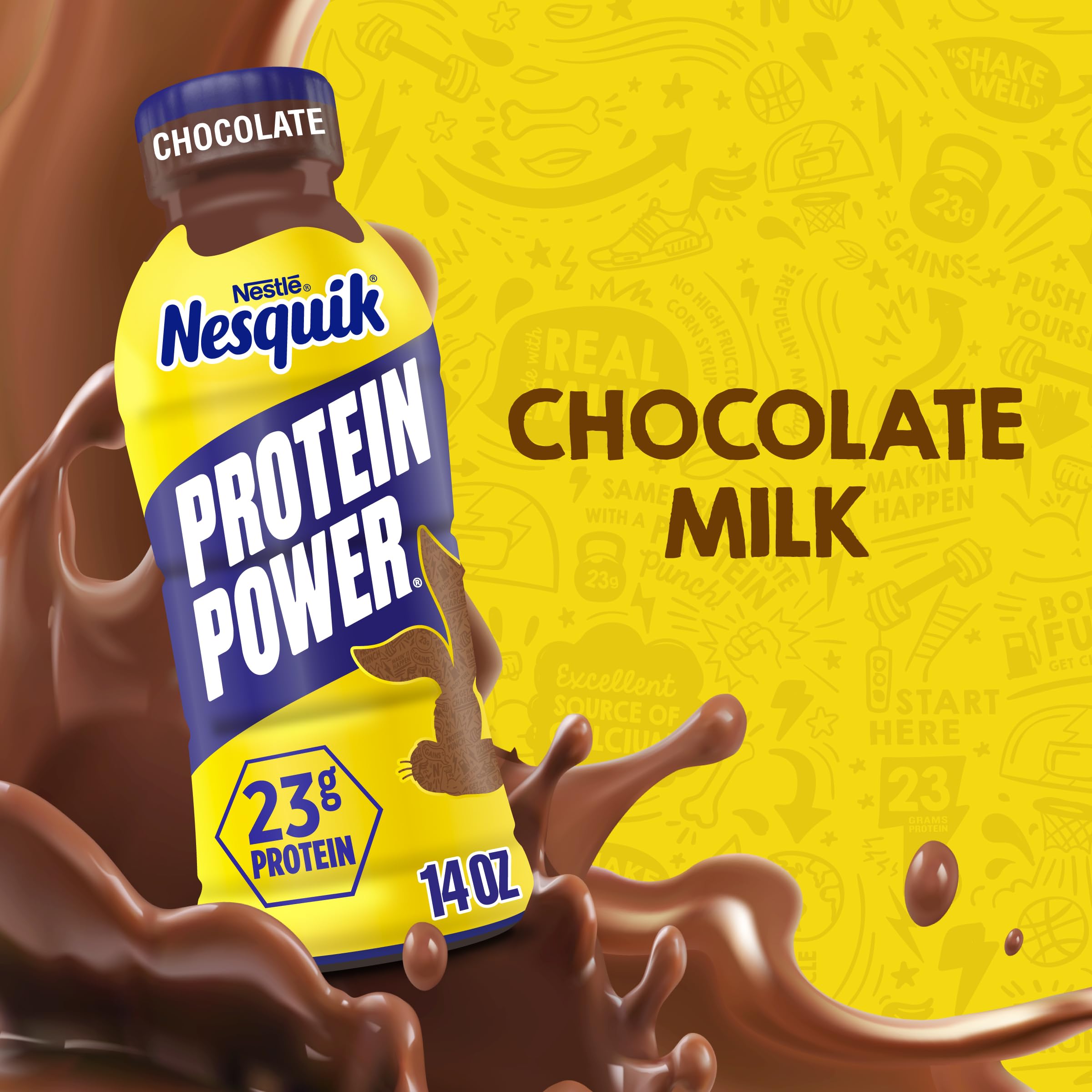NESTLE NESQUIK PROTEIN POWER Chocolate Milk