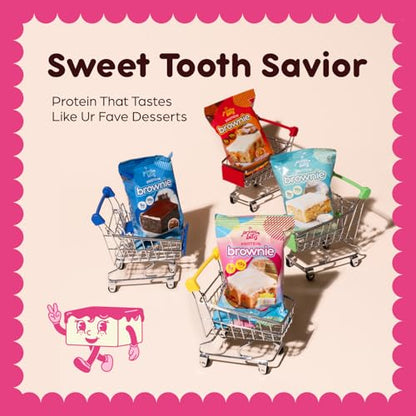 Prime Bite Protein Brownies