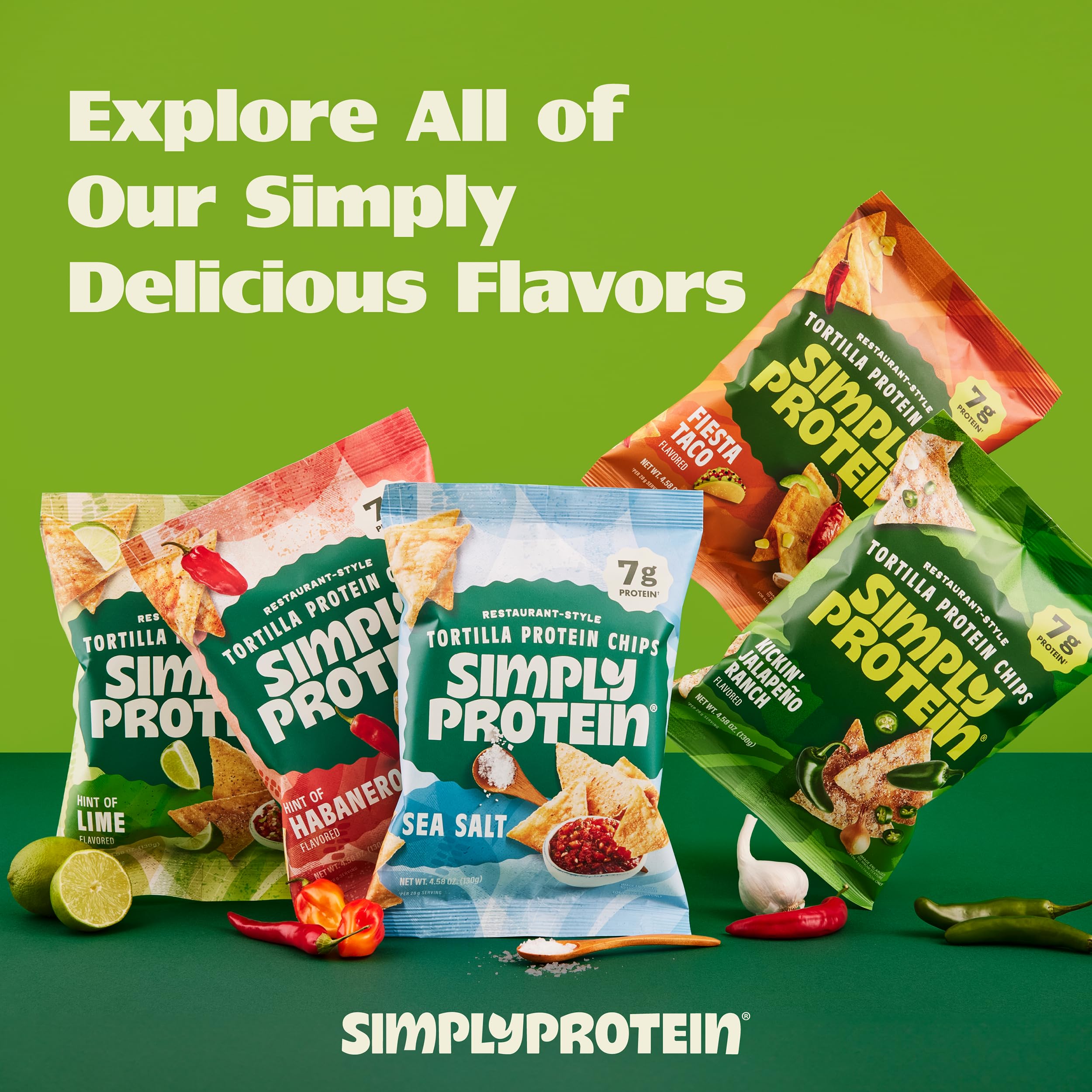Simply Protein - Tortilla Chips, Restaurant Style Protein Chips