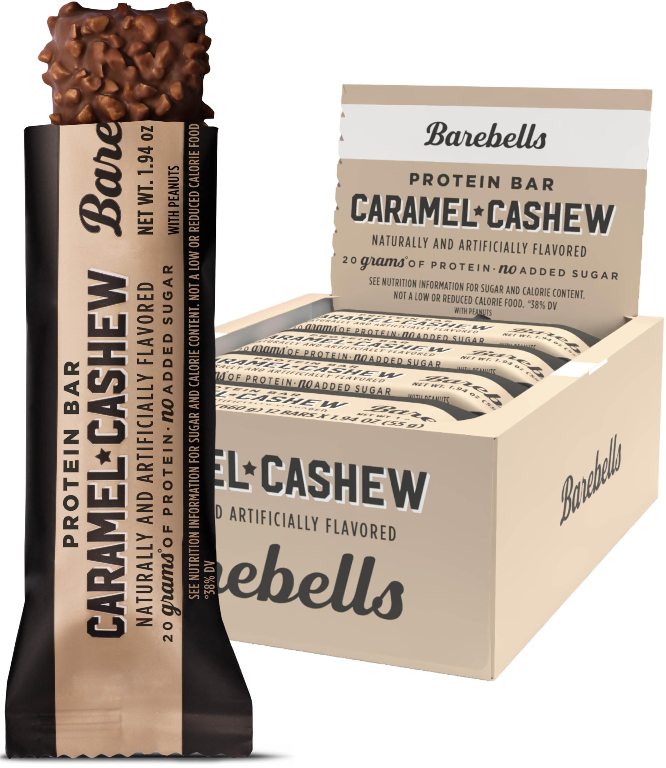Barebells Protein Bars - Protein Snacks with High Protein - Chocolate Protein Bars - Perfect on The Go Protein Snack & Breakfast Bars