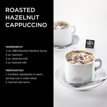 Coffee Syrup, Syrup for Drinks, 1 Liter Bottle