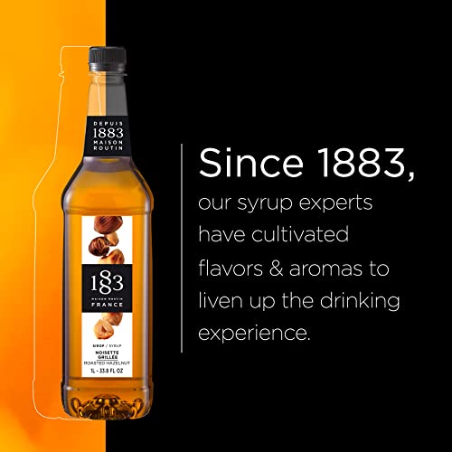 Coffee Syrup, Syrup for Drinks, 1 Liter Bottle