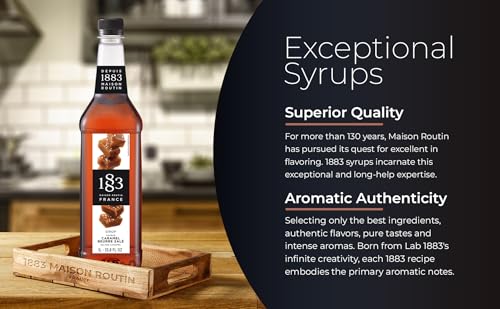 Coffee Syrup, Syrup for Drinks, 1 Liter Bottle