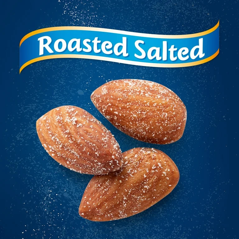 Blue Diamond Almonds Roasted Salted 6 oz. Canister
