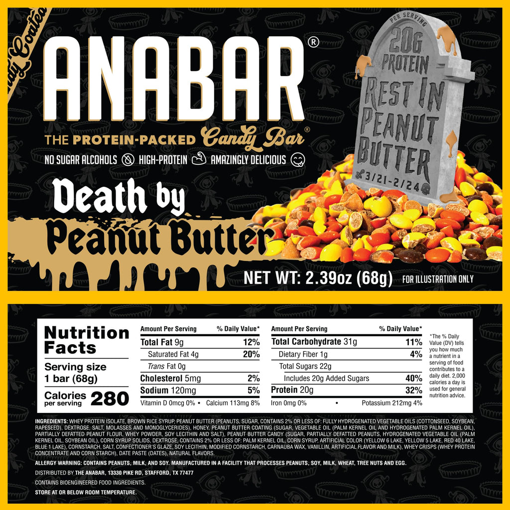 Anabar Protein Bar, The Protein-Packed Candy Bar,