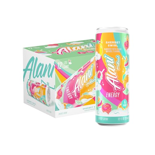 Alani Nu Energy Drinks, 0g Sugar, 15 Calories or Less, 200mg Caffeine