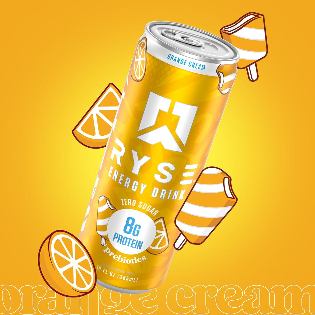 Orange Cream- Ryse Energy drink