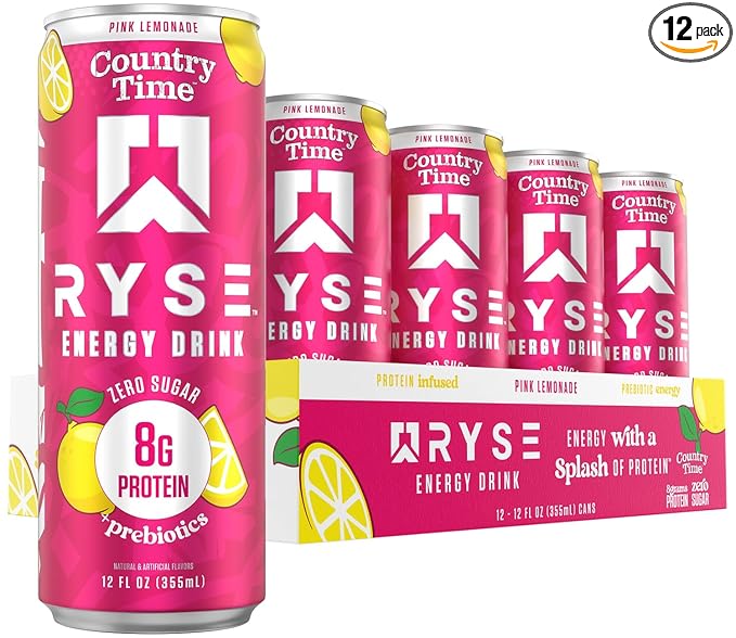 Pink Lemonade- Ryse Energy Drink