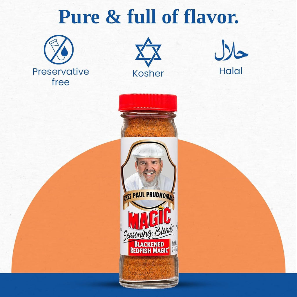 Chef Paul Prudhomme Blackened Redfish Magic Blend, 2 Oz