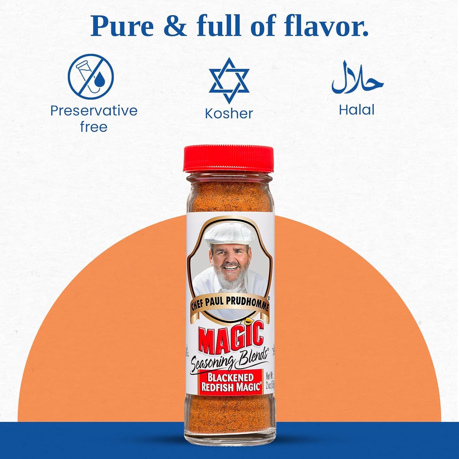 Chef Paul Prudhomme Blackened Redfish Magic Blend, 2 Oz