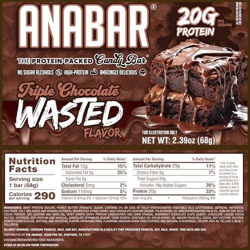 Anabar Protein Bar, The Protein-Packed Candy Bar,