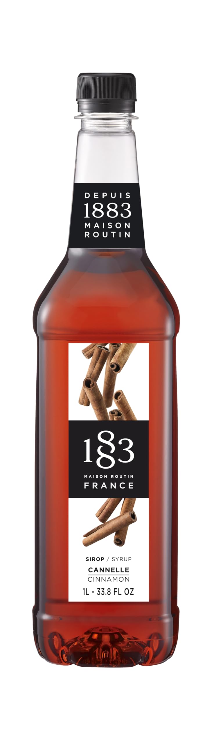 1883 Syrup for Drinks, Made in France, 1 Liter Glass Bottle