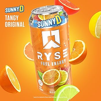 Sunny D Ryse Fuel Energy 12 pack