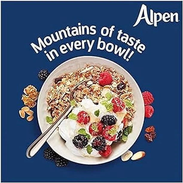 Alpen Swiss Style Muesli Cereal No Sugar Added 14 oz