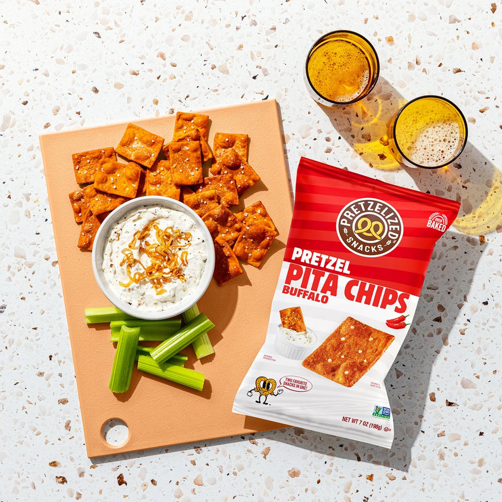CHIPS PRTZL PITA BUFFALO