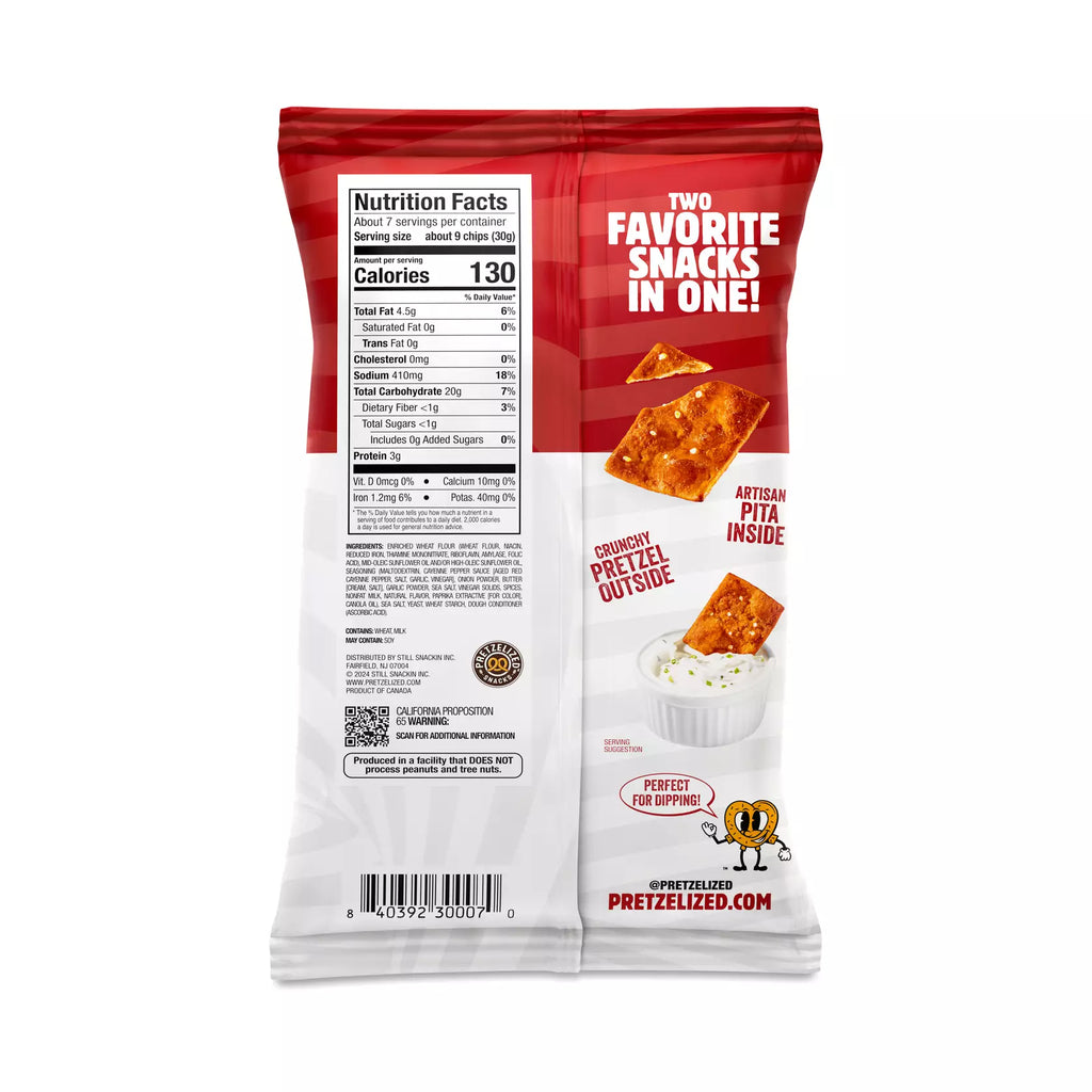 CHIPS PRTZL PITA BUFFALO