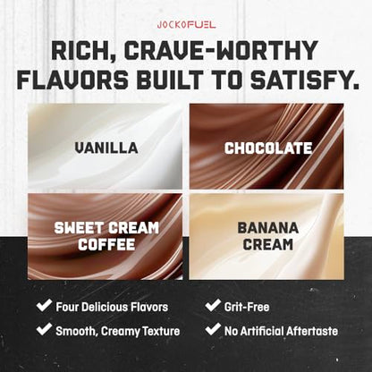 Jocko Mölk Protein Shakes – Protein Drinks, KETO Friendly, No Added Sugar, 30g Grass Fed Protein - Ready to Drink, 12 FL Oz, 12pk, Liquid