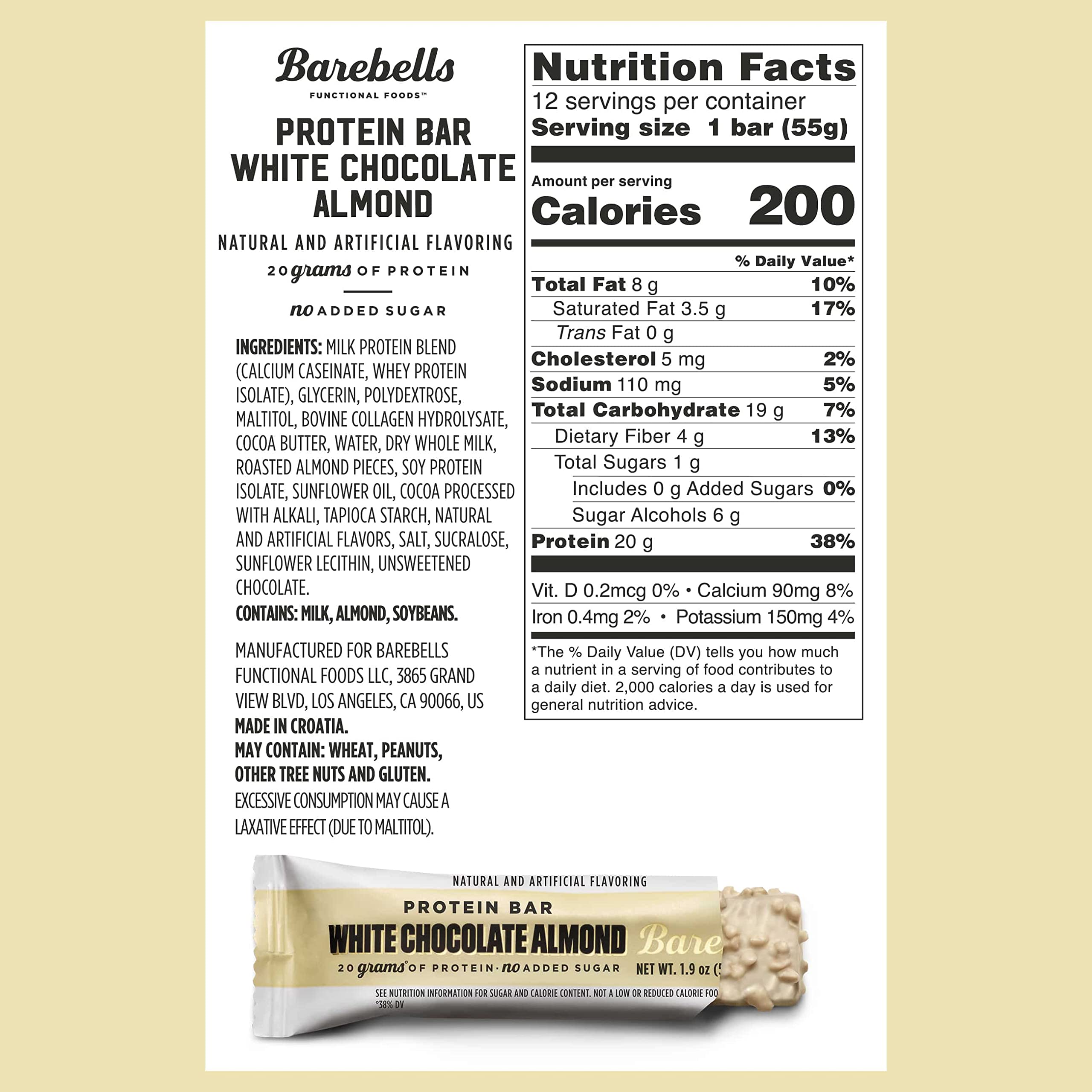Barebells Protein Bars - Protein Snacks with High Protein