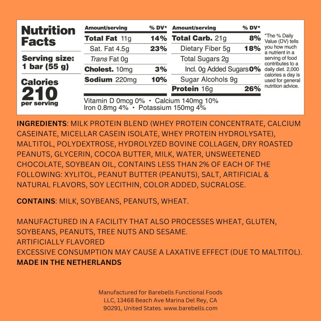 Barebells Protein Bars - Protein Snacks with High Protein