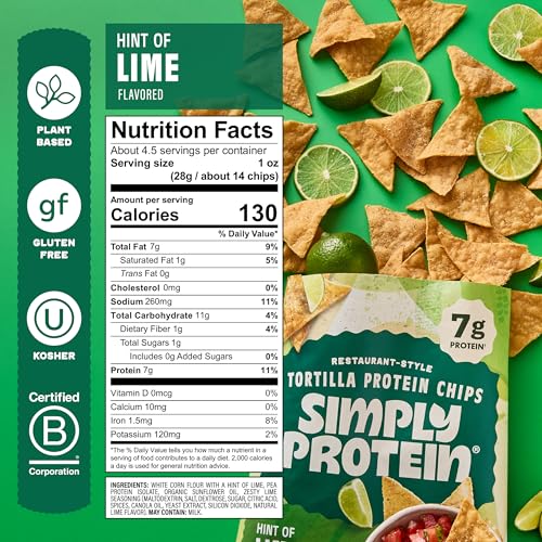 Simply Protein - Tortilla Chips, Restaurant Style Protein Chips