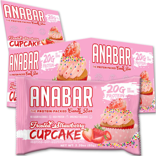 Anabar Protein Bar, The Protein-Packed Candy Bar, Amazing Tasting Protein Bar, No Sugar Alcohols, High Protein, Amazingly Delicious, 20 Grams of Protein
