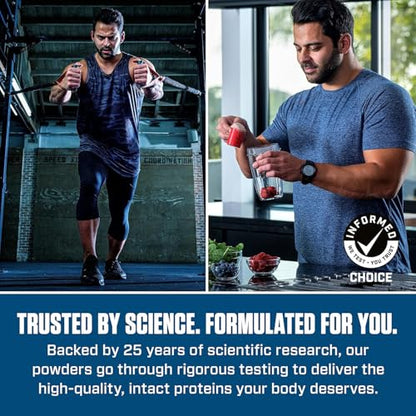 Dymatize Elite 100% Whey Protein Powder, 25g Protein, 5.5g BCAAs & 2.7g L-Leucine, Quick Absorbing & Fast Digesting for Optimal Muscle'