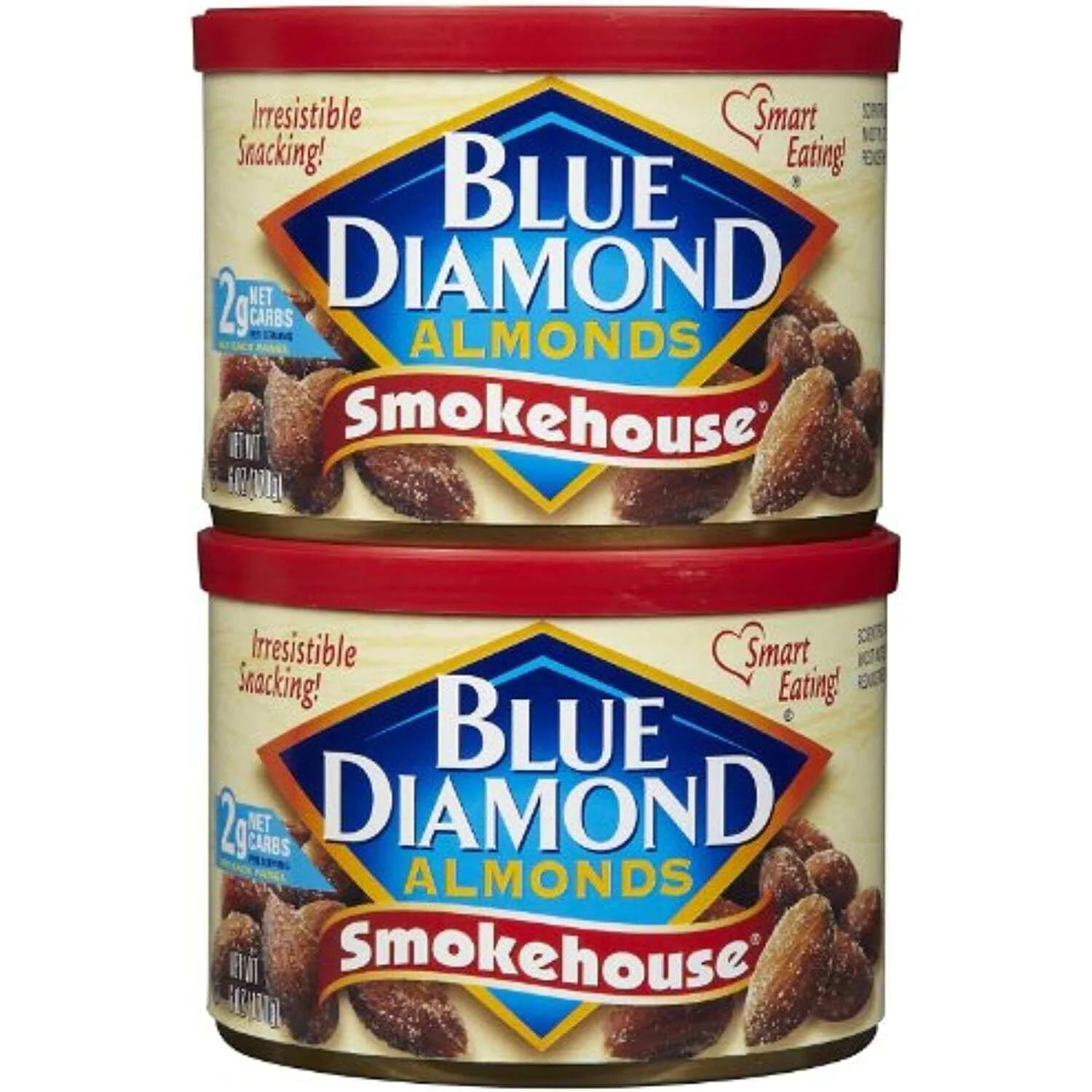 Blue Diamond Smokehouse Almonds - 6 Oz - 2 Pk