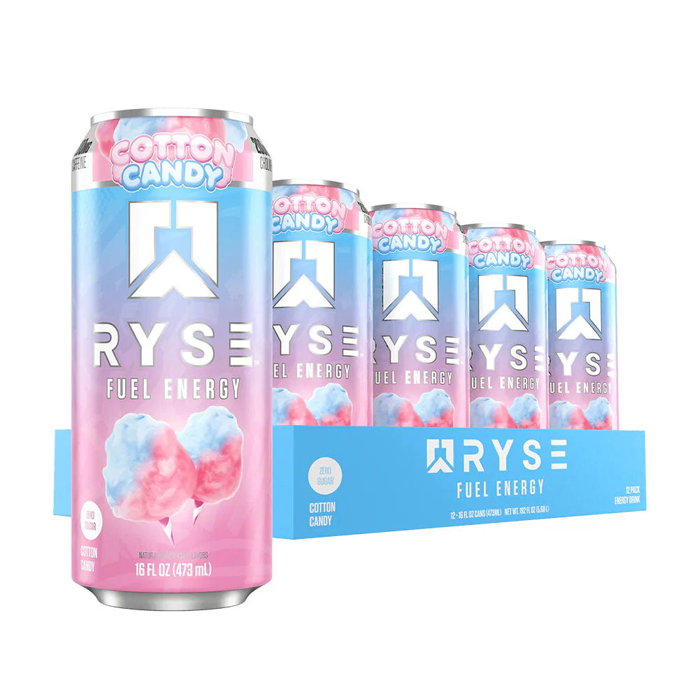 Cotton Candy Ryse 12 pack energy drink