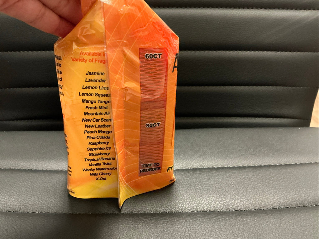 Creamsicle Scent Air Freshener Pads 60 Pack Long Lasting Odor Eliminator