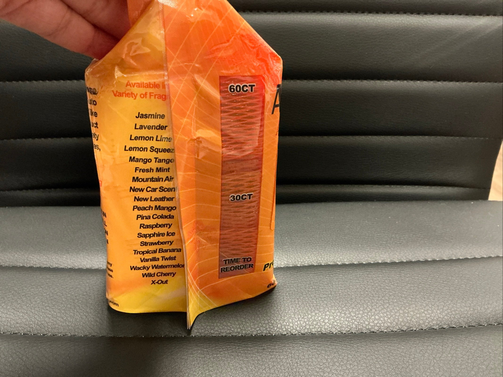 Creamsicle Scent Air Freshener Pads 60 Pack Long Lasting Odor Eliminator
