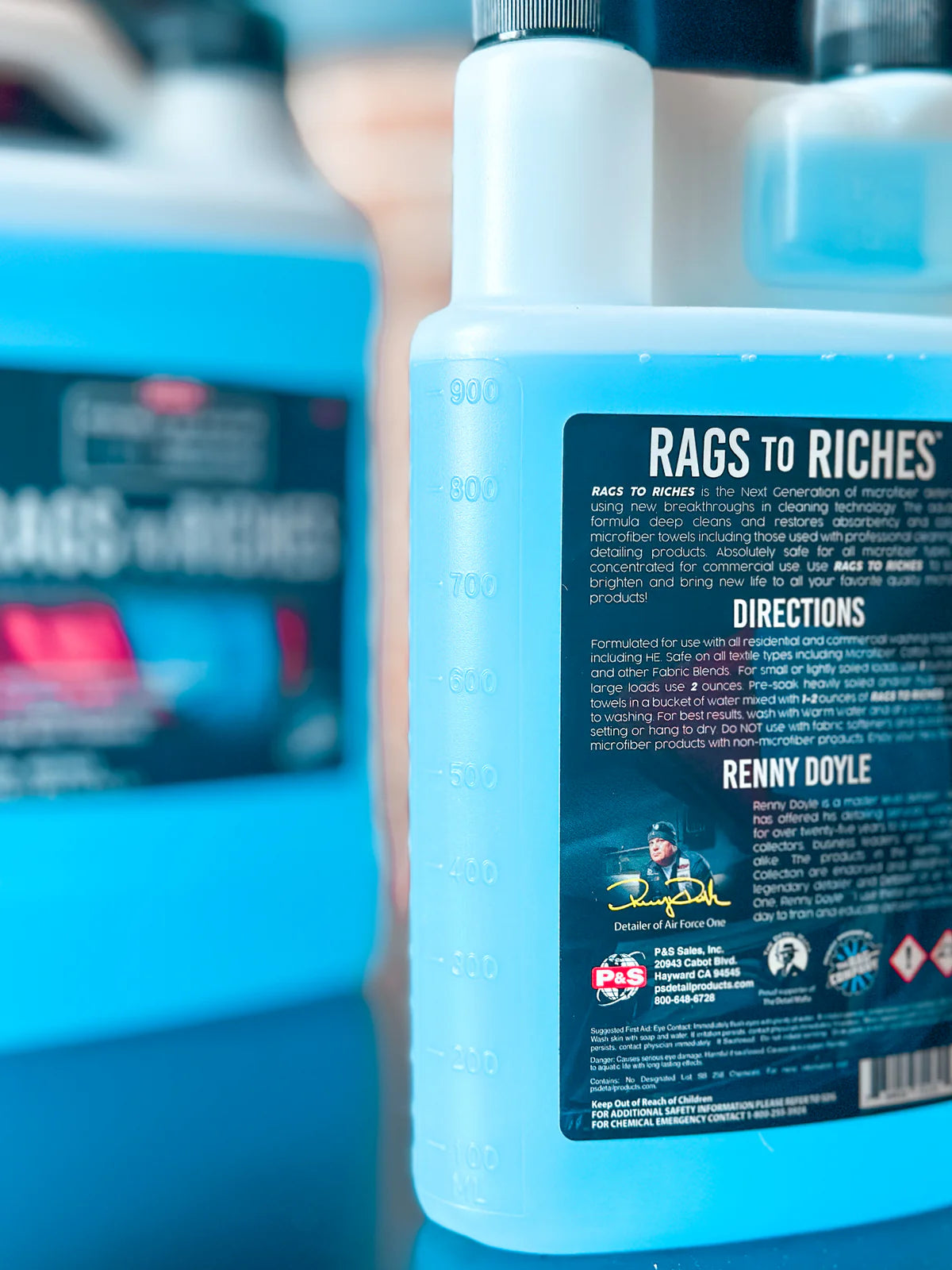 P&S Rags To Riches Microfiber Detergent | 1 Gallon Towel Wash