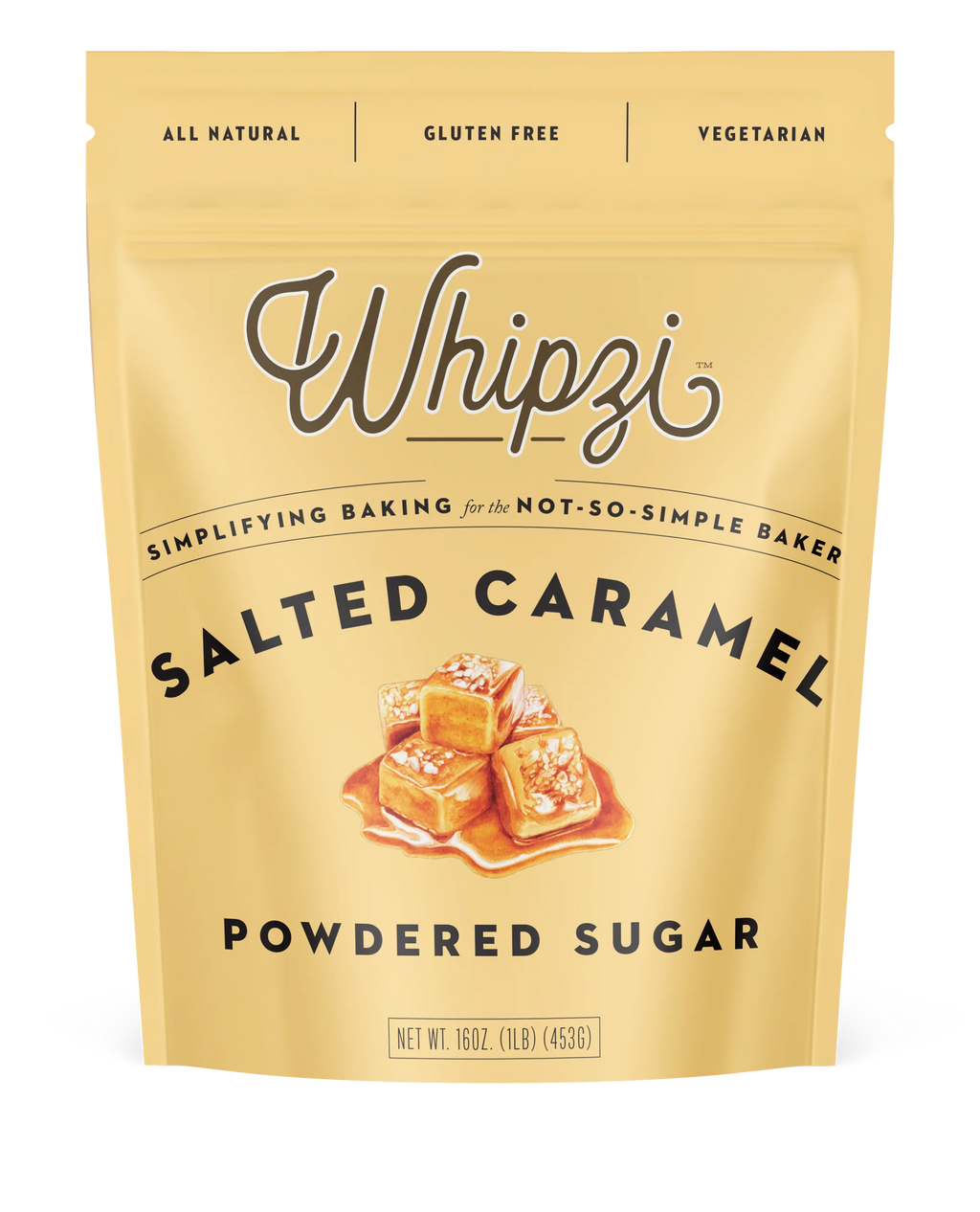 Whipzi Salted Caramel Powdered Sugar